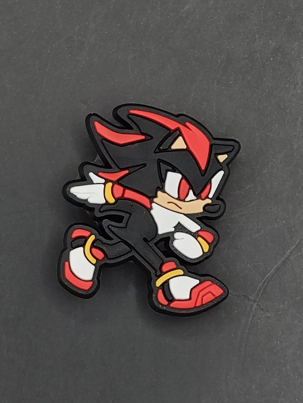 (5/$15) Shadow The Hedgehog Croc Charm